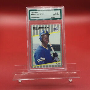 1989 Fleer Ken Griffey Jr. Gem Mint 10 Card